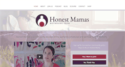 Desktop Screenshot of honestmamas.com